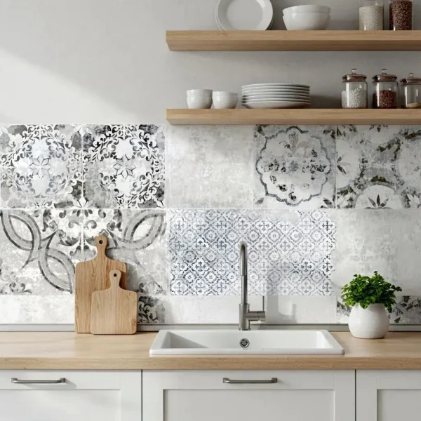 Placa decorativa Marazzi Appeal White Decoro Tale 20x50 cm M0Y7