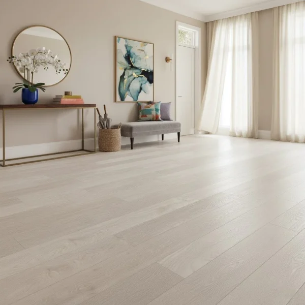 Parchet dublu stratificat stejar, gri, Select Ali, afumat, 10x150x1900 - Parchet dublu stratificat