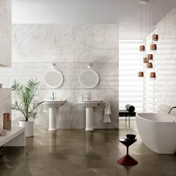 Decor ceramic pentru perete, Altissimo Lux Decoro Regent 40X120 cm