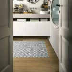 Gresie porțelanată tip parchet, aspect lemn cireș, 20×120 cm, Marazzi