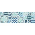 Placa decorativa, Decoro Azulejo, 25×76 cm, Marazzi, MMV4