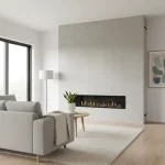Gresie porțelanată gri cu textură fină Marazzi Stonework 30×60 cm