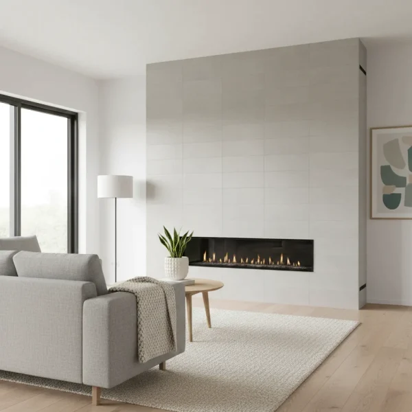 Gresie porțelanată gri cu textură fină Marazzi Stonework 30×60 cm