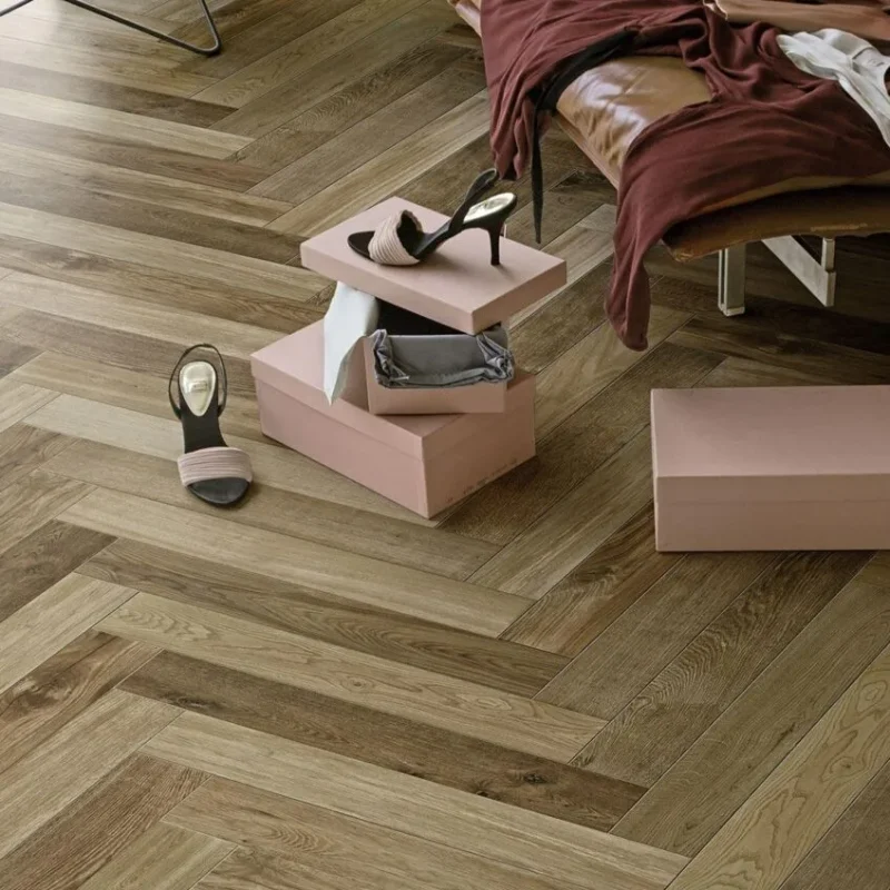 Gresie tip parchet Marazzi Treverkfusion Brown 10x70 cm M006