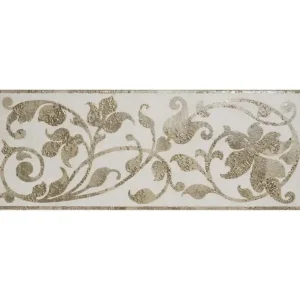 Placa decorativa Bej Marazzi Stream Beige Decoro Reverse 20x50 cm M15P