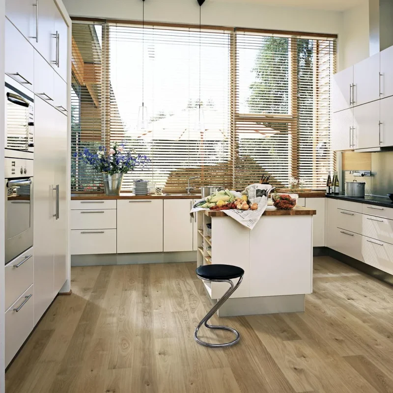 Parchet Kahrs Lux Sun stejar lacuit ultra mat periat micro bizotat 1-strip 2420x187x15 mm 151N8AEK04KW240