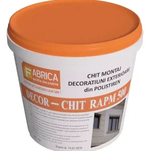 Chit îmbinări și reparații profile decorative din polistiren, RAPM500, 1kg