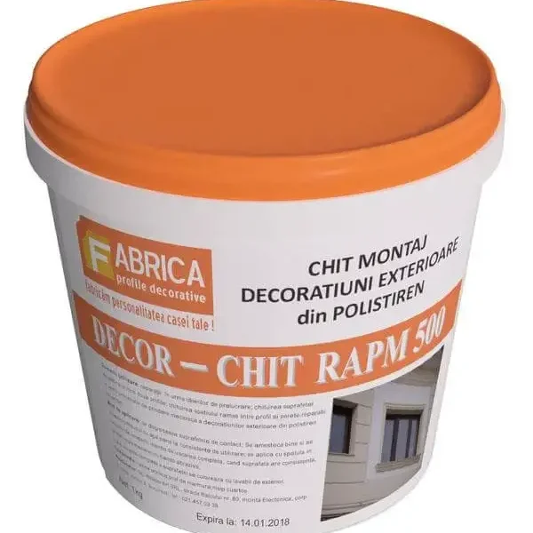 Chit îmbinări și reparații profile decorative din polistiren, RAPM500, 1kg