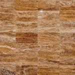Placaj travertin maro lustruit, Legno V/C, 30×15 cm
