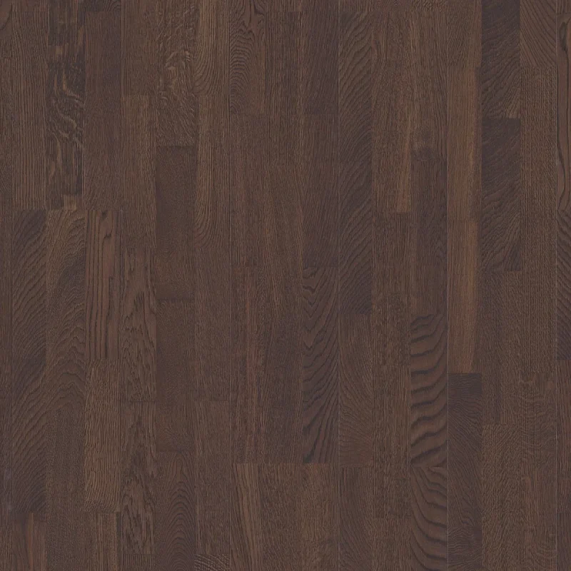 Parchet triplustratificat stejar lacuit periat 3 strip, Boen Oak Brazilian Brown Finale, 14x215x2200 mm