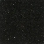 Granit negru lustruit Emerald Pearl, placaj 40×40 cm