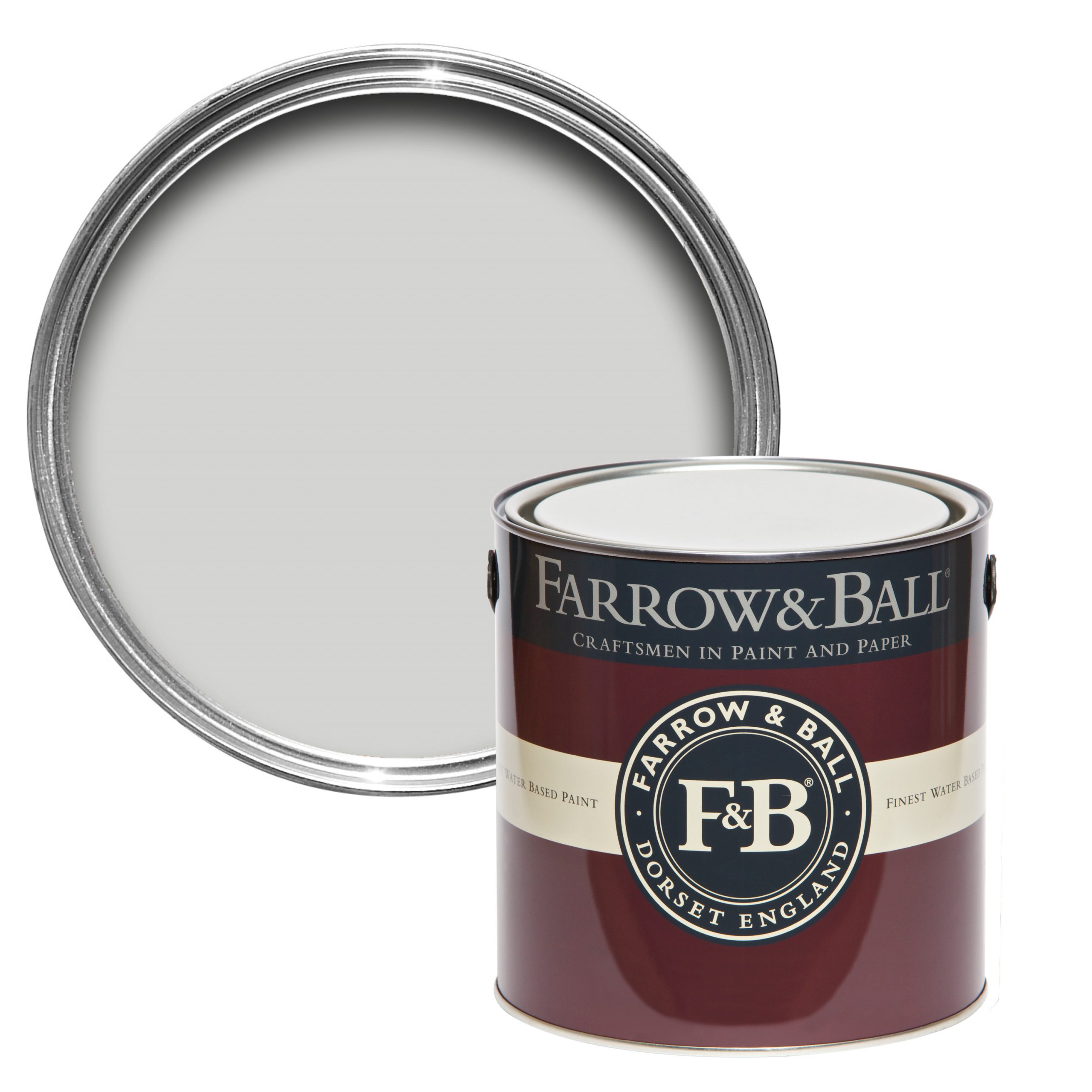 Vopsea albă mată 2% luciu pentru interior Farrow & Ball Soft Distemper Blackened No. 2011 5 Litri