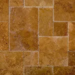 Travertin Noche periat french pattern, placaj interior, 1.2 cm