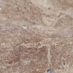 Placaj travertin Wavy lustruit și chituit, 60×30 cm, 1,2 cm