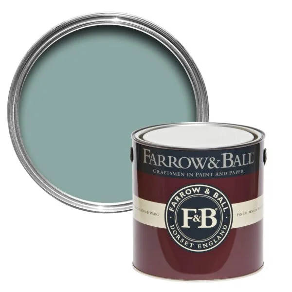 Vopsea albastra mata 2% luciu pentru interior Farrow & Ball Limewash Dix Blue No. 82 5 Litri