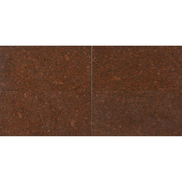 Granit roșu lustruit placaj, Imperial Red, 61x30.5x1 cm