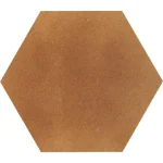 Gresie klinker maro hexagonala, Paradyz Aquarius Brown, 26×26 cm