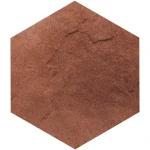 Gresie klinker maro hexagonala, Taurus Brown Paradyz 26×26 cm