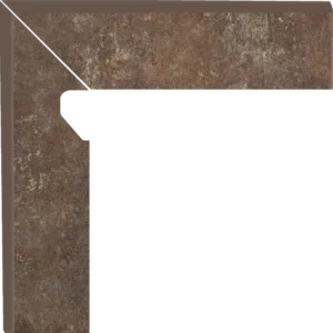 Plinta Klinker Paradyz Ilario Brown 2 Elemente Stanga 8.1x30 cm