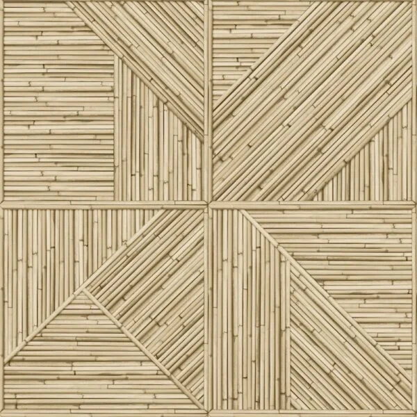Tapet bej model wood din vinil Grandeco Paglia Beige Wallpaper JF2401 10 ml x 0.53 ml