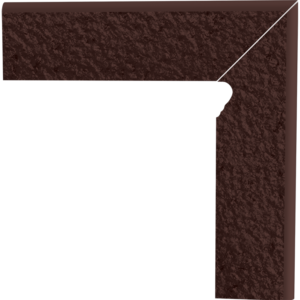Plinta Klinker Paradyz Natural Brown 2 Elemente Dreapta Duro 8x30 cm