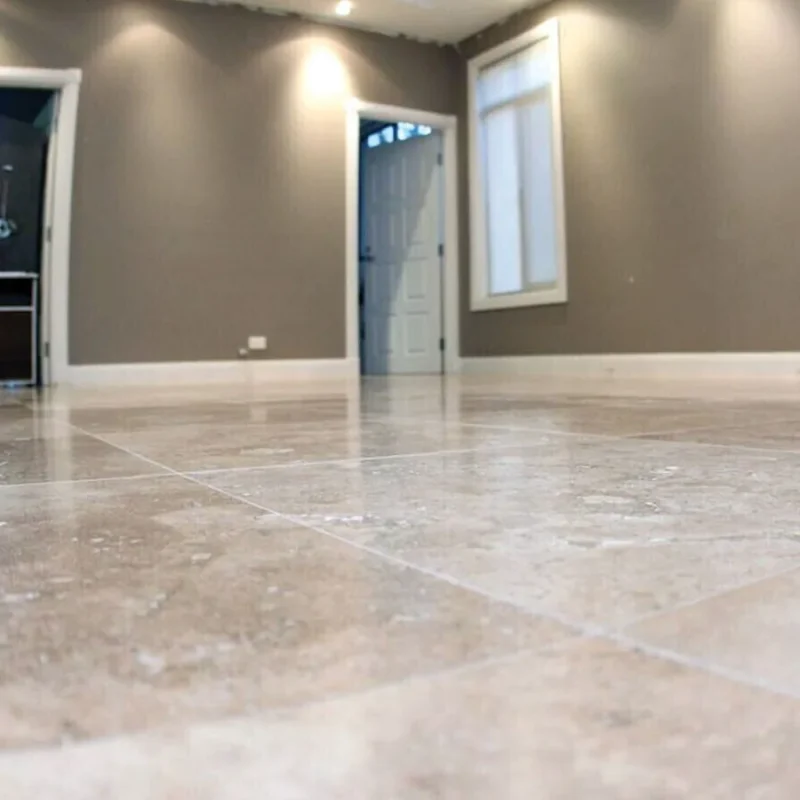 Travertin Blanco C C Placaj 45.7x45.7 1.2 Mat Chituit
