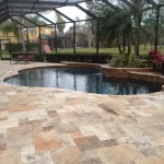 Travertin Rustic C C Placaj 15.2x15.2 3 Antichizat