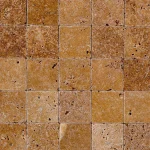 Travertin noche antichizat placaj, 10x10 cm, 1 cm