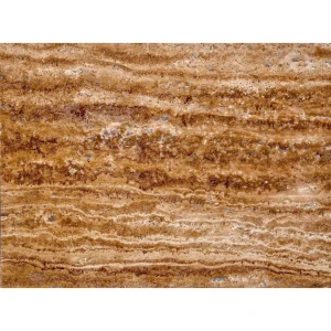 Travertin Legno V/C placaj lustruit, chituit, 40x30 cm