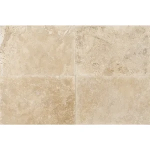 Travertin rustic c/c placaj, 45.7x30.5 cm, 1.2 cm, mat chituit