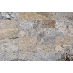 Travertin Silver C C Placaj 30.5x15.2 1 Periat