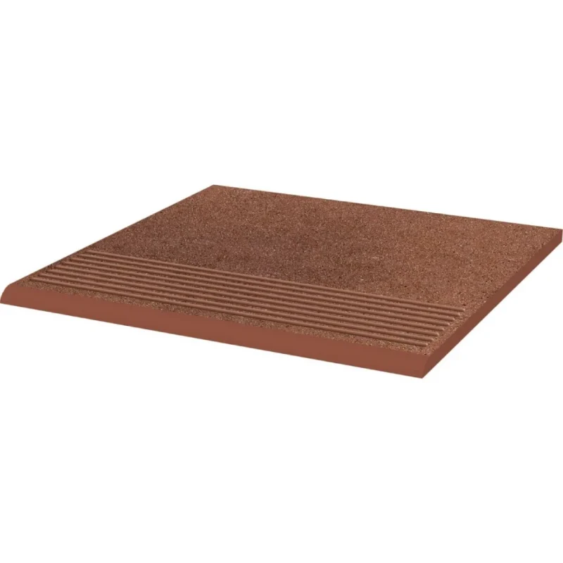 Gresie Klinker Paradyz Taurus Brown Treapta 30x30 cm