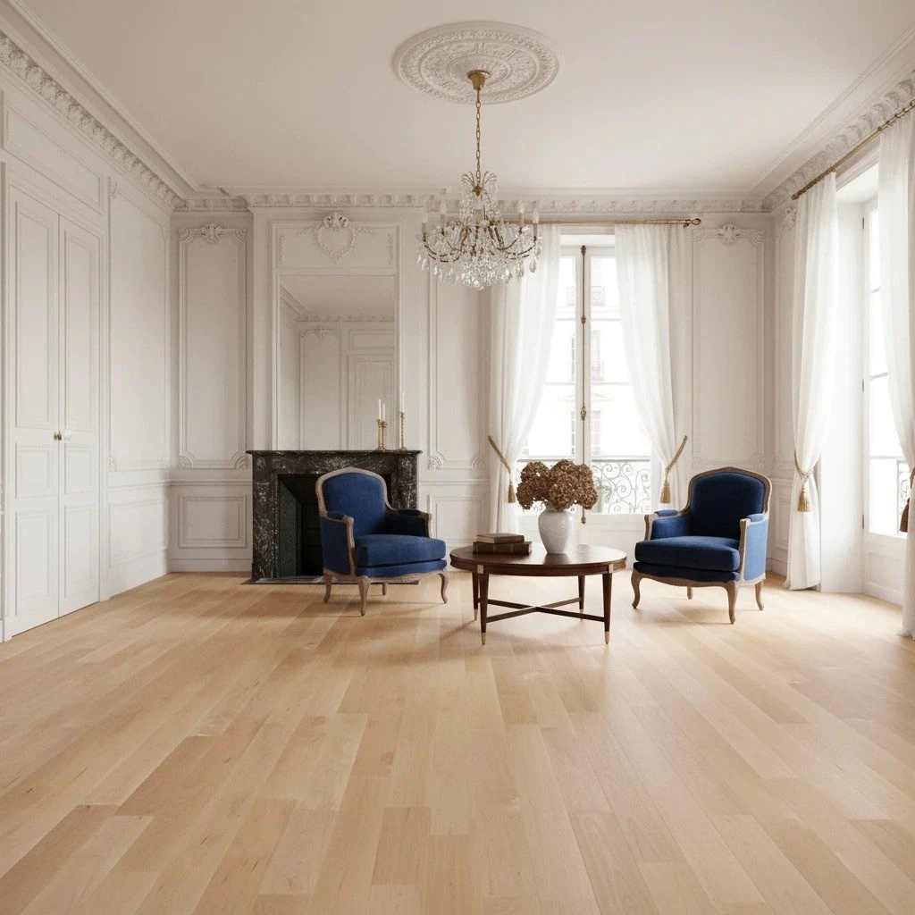 Parchet triplustratificat artar canadian, lacuit mat, 2200x138x14 mm, Andante, Boen