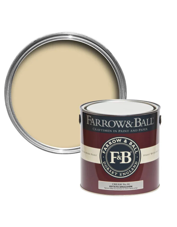 Vopsea crem mata 2% luciu pentru interior Farrow & Ball Limewash Cream No. 44 5 Litri