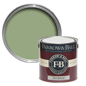 Vopsea verde mata 2% luciu pentru exterior Farrow & Ball Exterior Masonry Saxon Green No. 80 5 Litri