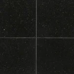 Granit negru lustruit Black Galaxy, placaj 30×30 cm, 2 cm