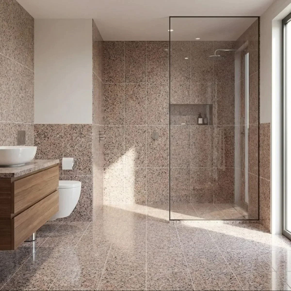 Granit Maple Pink Placaj 60x30 2 Lustruit Granit Maple Pink Placaj 60x30 2 Lustruit