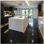 Granit negru lustruit Black Galaxy, placaj 30x30 cm, 2 cm 1 Granit negru lustruit Black Galaxy, placaj 30×30 cm, 2 cm