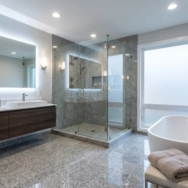 Granit Sardo White Placaj 40x40 1 Lustruit