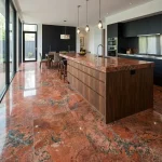 Granit Volcano Red Placaj 60x60 1.5 Lustruit