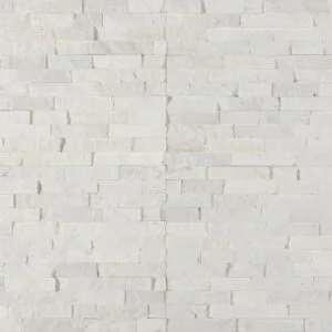 Marmura Petra Milk White Mozaic Placaj 60x15 1.5 Scapitat