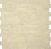 Marmura Petra Milk White Mozaic Shape Z Placaj 55x15 1.5 Scapitat