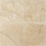 Placaj travertin light bej, finisaj mat, Standard C/C, 45.7×45.7 cm