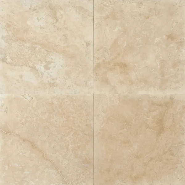 Placaj travertin light bej, finisaj mat, Standard C/C, 45.7x45.7 cm