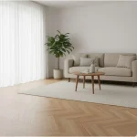 Parchet dublu stratificat stejar lacuit mat 1 strip, Boen Oak Basic, 10x70x470 mm