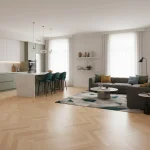Parchet dublu stratificat artar canadian, 1 strip, Boen Maple Nature, 10x70x470 mm - Parchet herringbone