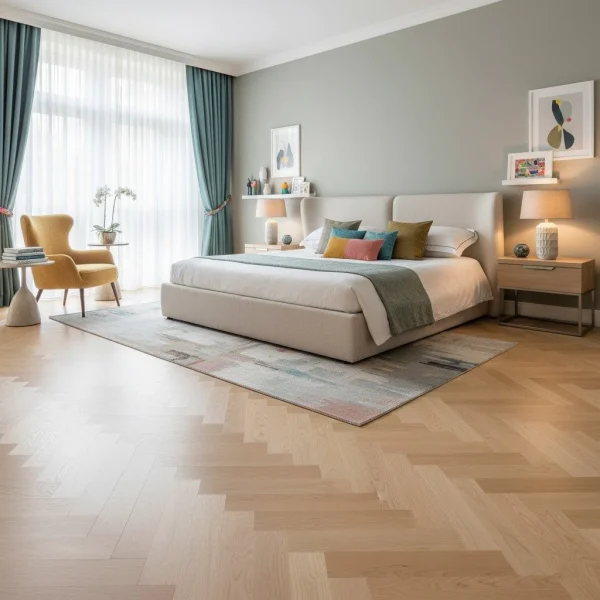 Parchet dublu stratificat artar canadian, 1 strip, Boen Maple Nature, 10x70x470 mm - Parchet herringbone
