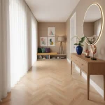 Parchet dublu stratificat artar canadian, 1 strip, Boen Maple Nature, 10x70x470 mm - Parchet herringbone