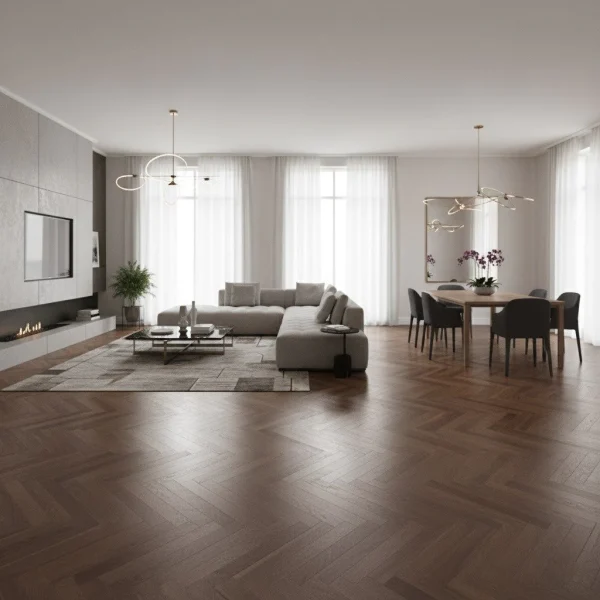 Parchet dublu stratificat nuc american finisaj mat natural Boen Walnut - Parchet dublu stratificat