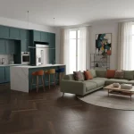 Parchet dublu stratificat stejar afumat, lacuit mat, Nature, Boen, 10x70x470 mm - Parchet dublu stratificat